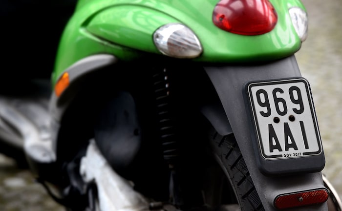 Mofa- und Mopedkennzeichen 2017
