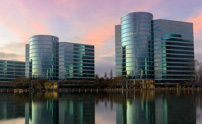 Gebäude des Software-Unternehmens Oracle im Silicon Valley