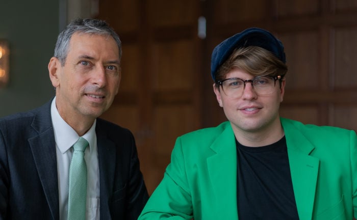 Independesk-Gründer Uwe Weinreich (links) und Karsten Kossatz