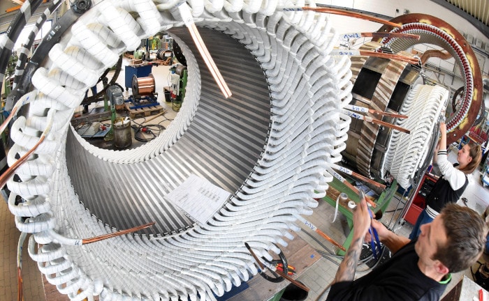 Maschinenbau im Pamo Reparaturwerk in Bitterfeld-Wolfen