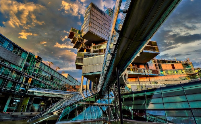 Architektur in Hannover, eine der wenigen Städte, in denen die Preise von Immobilien weiter steigen