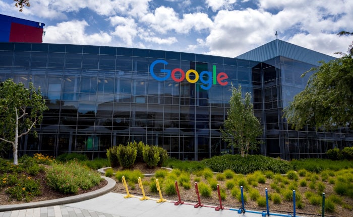 Google-Zentrale in Mountain View, Kalifornien: Die Alphabet-Aktie ist die größte Position im FvS Multiple Opportunities, dem nunmehr größten Fonds nach Artikel 8 der SFDR