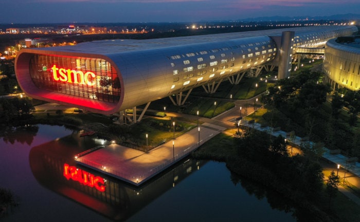 Fabrik von Taiwan Semiconductor Manufacturing Company (TSMC) im chinesischen Nanjing: Der Chip-Hersteller ist auch im iShares Core MSCI EM IMI Ucits ETF enthalten