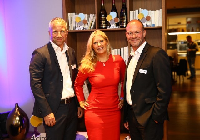 Norbert Porazik (geschäftsführender Gesellschafter der Fonds Finanz), Christine Schönteich (Mitglied der Geschäftsleitung) und Markus Kiener (geschäftsführender Gesellschafter der Fonds Finanz)