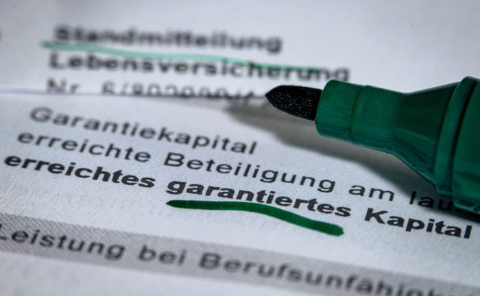 Knackpunkt Garantie: Die Zinszusatzreserve soll sicherstellen, dass die Versicherer auch zahlen können
