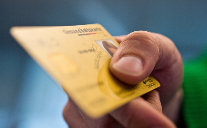 Gesundheitskarte einer Krankenkasse