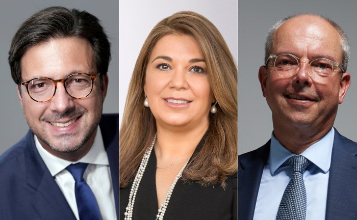 Manager bei Allianz Global Investors (von links): Edouard Jozan, Malie Conway, Thomas Linker