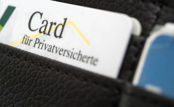 Krankenkassenkarte für Privatversicherte