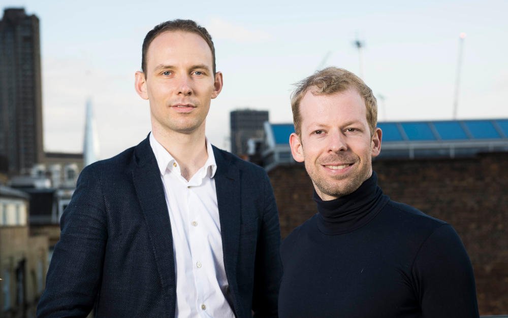 Cytora-Gründer Richard Hartley (links) und Aeneas Wiener