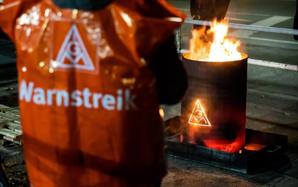 Warnstreik für höhere Löhne im Oktober 2022: Die nominalen Löhne stiegen 2022 rekordverdächtig stark