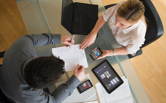 Beratungsgespräch (Symbolbild)