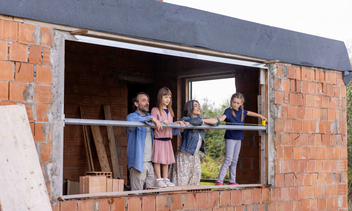 Gute Aussichten für Familien? Die Regierung will Baupläne fördern