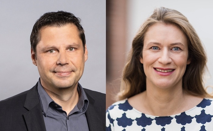 Qualitypool-Geschäftsführer Jörg Haffner und Marktforscherin Michaela Brocke.