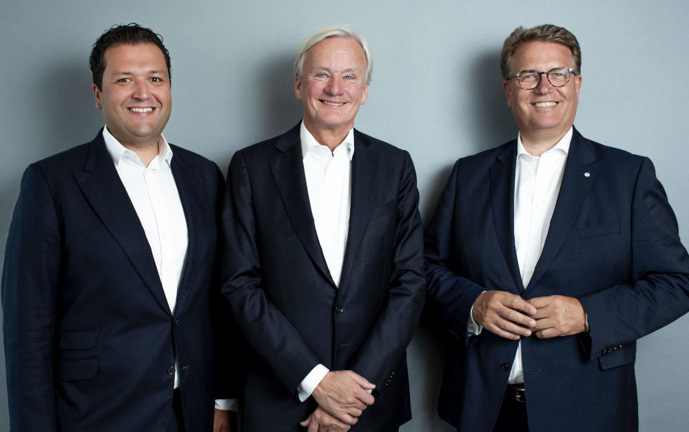 Manager in Gründerlaune (von links): Lahcen Knapp (Empira Group), Michael Haupt (Pangeae Life Capital Partners) und Martin Gräfer (Die Bayerische)