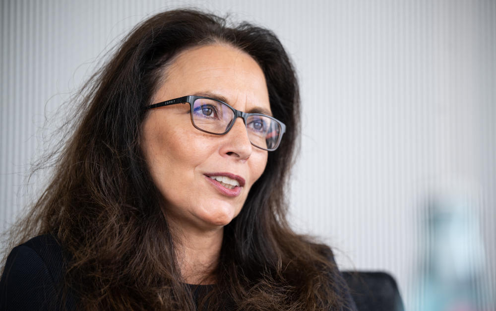 DGB-Chefin Yasmin Fahimi