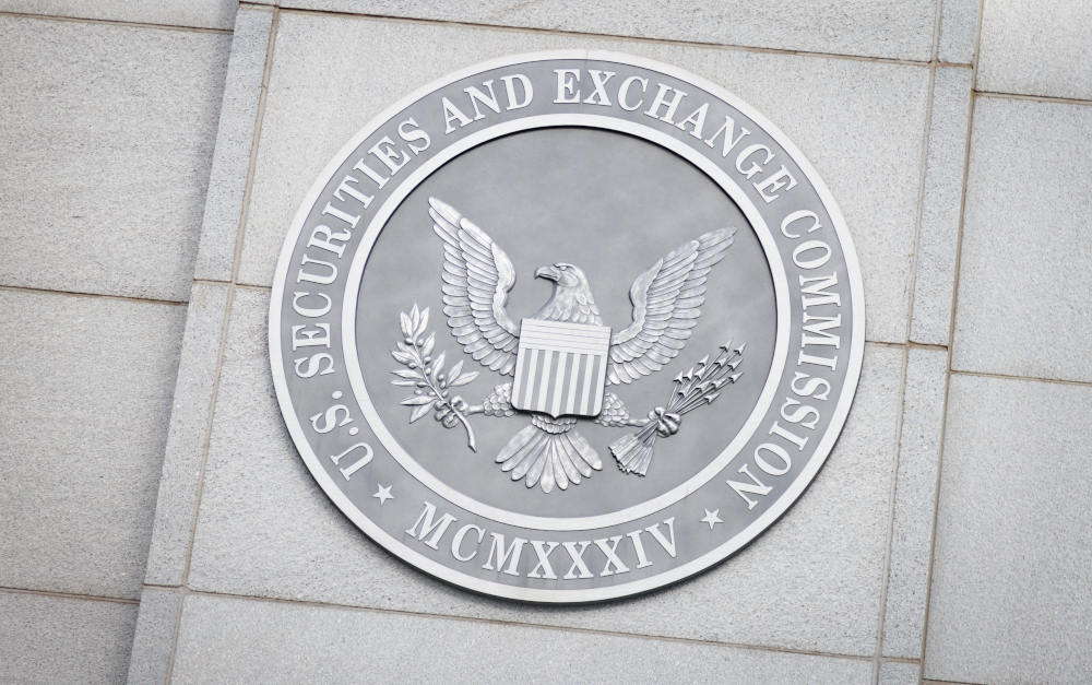 Logo der US-Börsenaufsicht SEC: Geldstrafe für die DWS