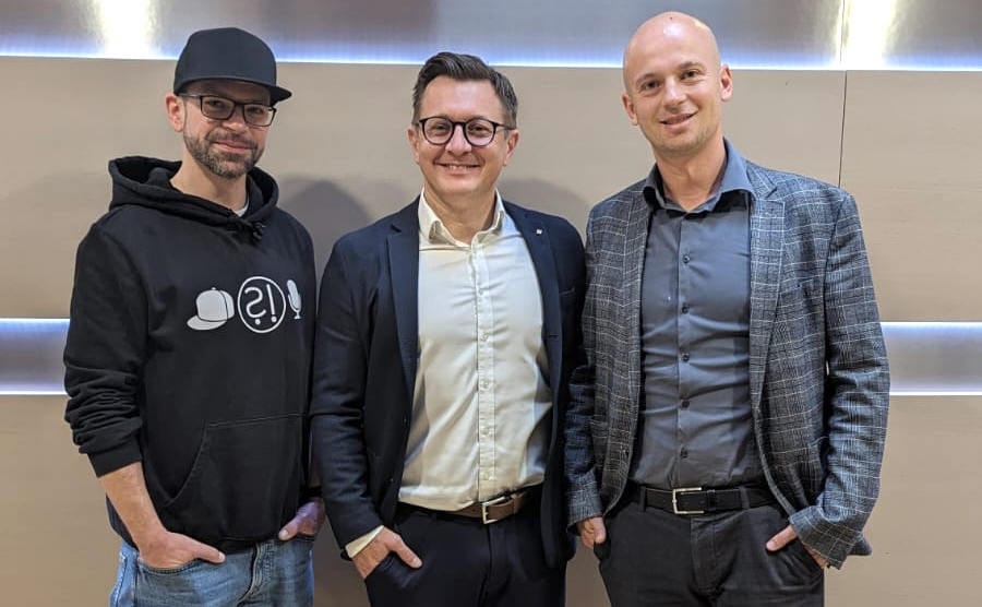 Vorstandsmitglieder vom Verein Zukunft für Finanzberatung (v.l.): Patrick Hamacher, Christian Schwalb, Robert Peukert