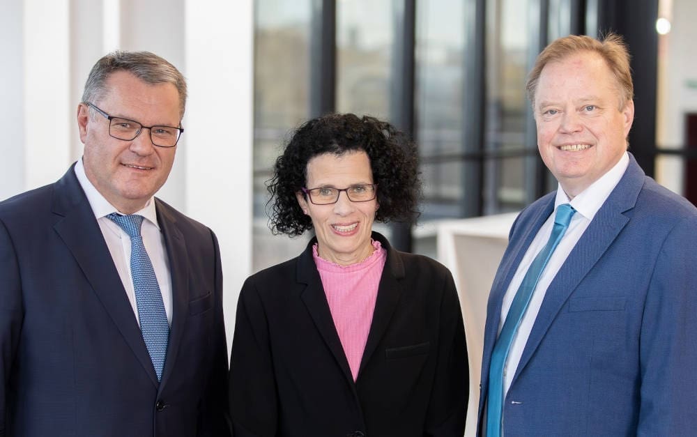Neue Mitglieder im Vorstand der DEVK-Rechtsschutzversicherung (v.l.n.r.): Elmar Kaube, Dr. Nabila Abaza-Uhrberg und Olaf Nohren