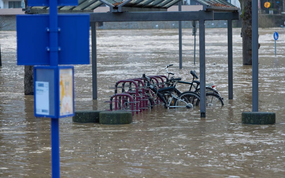 Hochwasser in Cochem an der Mosel