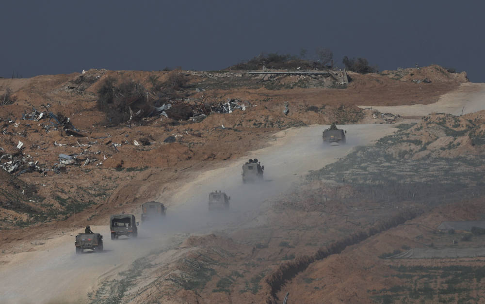 Israelische Truppen im Gazastreifen: Bewaffnete Konflikte könnten künftig noch häufiger auftreten, befürchten Risikoexperten