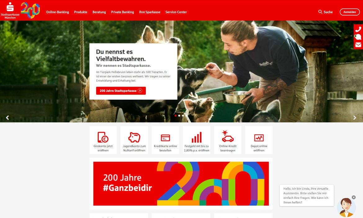 DISQ lobt den „verständlich aufbereiteten Internetauftritt“ der Stadtsparkasse München