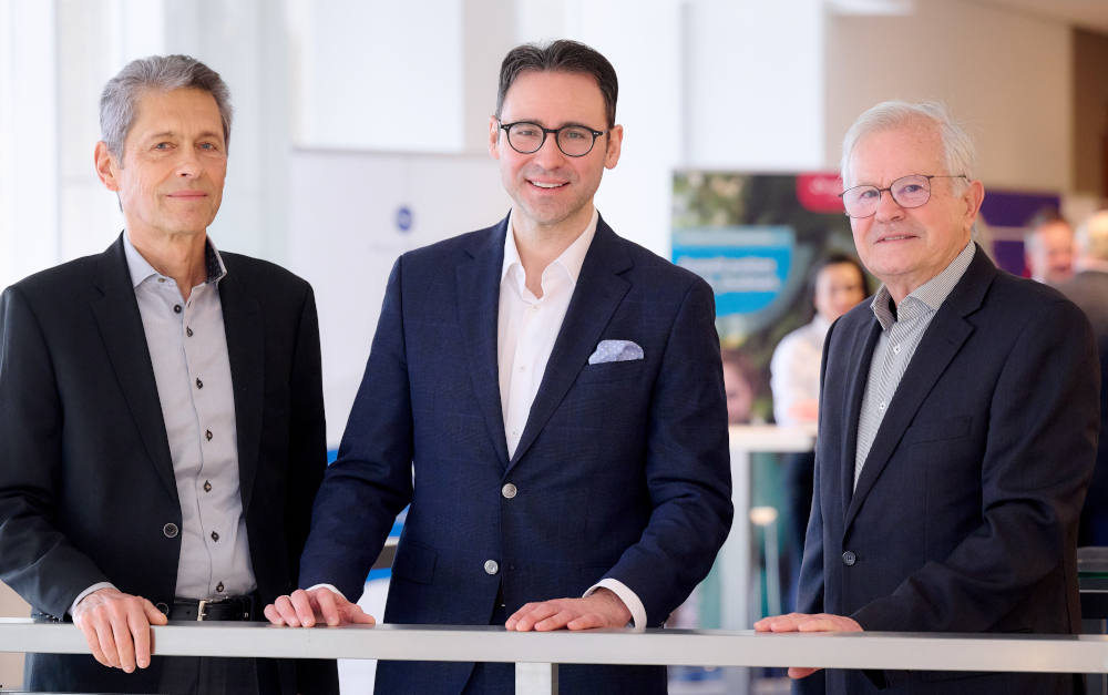 Von links nach rechts: Walter Hubel (Confee), Davor Horvat (Honorarfinanz), Thomas Meinhardt (Confee)