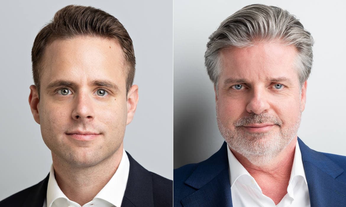 Thomas Dudkiewicz (links) und Jürgen Dörendahl sind Geschäftsführende Gesellschafter bei der Personalberatung Le Groupe Bleu