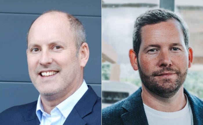 Europachef Ben Brough (links) und Gründer und Chef Johnny McCord von Loadsure