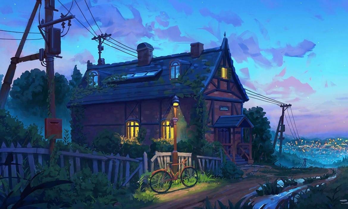 Haus mit Fahrrad: Wer das am besten versichert, hat die Vema ihre Makler gefragt