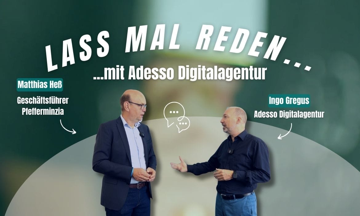 Ingo Gregus (Adesso Digitalagentur) in unserem Format „Lass mal reden“