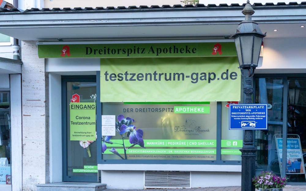 Covid-19-Testzentrum im September 2022 in Bayern: Rekordhohe Zuschüsse vom Bund ins Gesundheitssystem