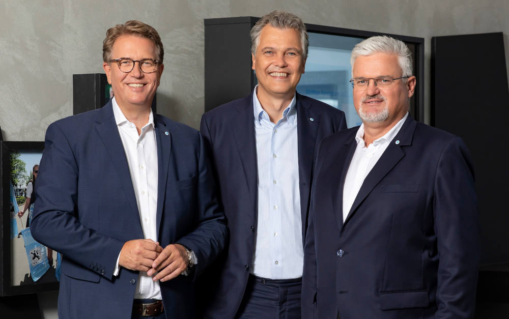 Vorstand der Bayerischen (v.l.n.r.): Martin Gräfer, Herbert Schneidemann, Thomas Heigl