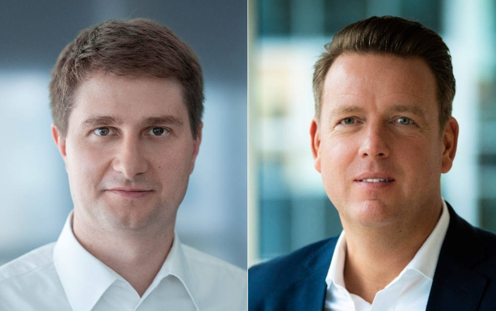Vorstandsmitglieder der Xempus AG: Malte Dummel (links) und Martin Bockelmann