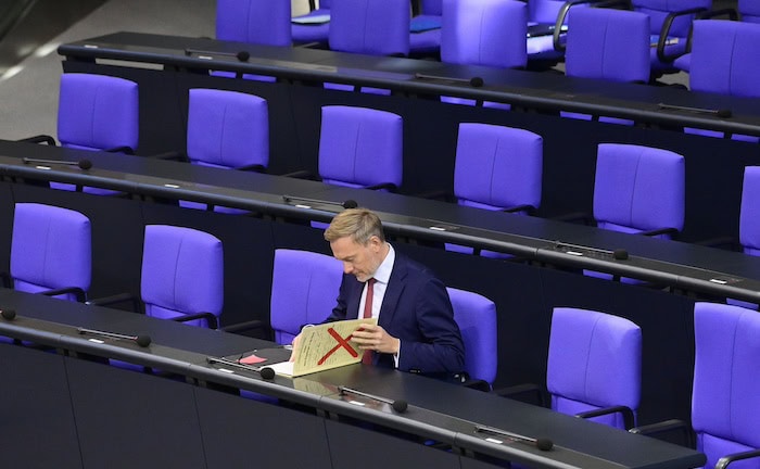 Christian Lindner im Bundestag: Zahlreiche Verbände wie der BdV haben sich zum geplanten Altersvorsorgedepot geäußert.