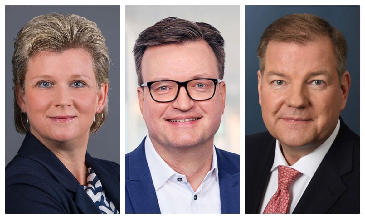 Nadja Koch-Schuffenhauer, Lars Fuchs und Marcus Wollny (von links)