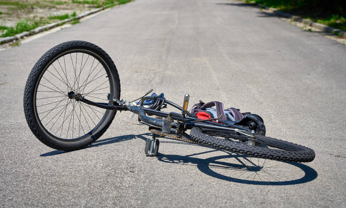 Sturz mit dem Fahrrad: Oft nicht mit versichert