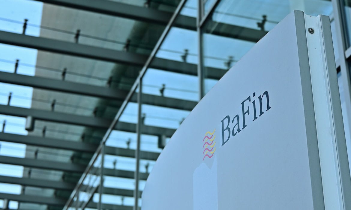 Die Bafin in Frankfurt am Main: Die Behörde hat eine Geldbuße gegen die Talanx verhängt.