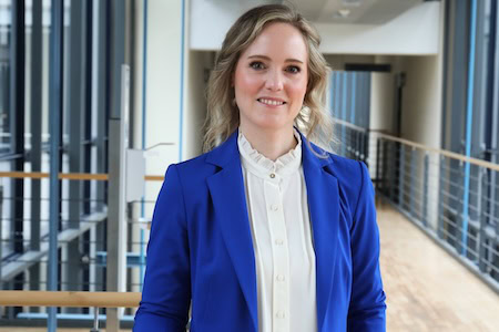 Alina vom Bruck, Vorstandsvorsitzende der Gothaer Lebensversicherung: „Wir sind in der Gleichberechtigung weit gekommen. Das ist allerdings nicht selbstverständlich. In Teilen der Gesellschaft bröckelt das Erreichte.“ Copyright: Barmenia Gothaer