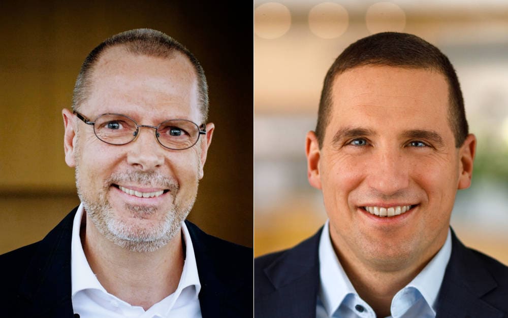 Bekommen neue Vorstandsposten in der R+V Versicherung: Volker Buchem (links) und Klaus Endres