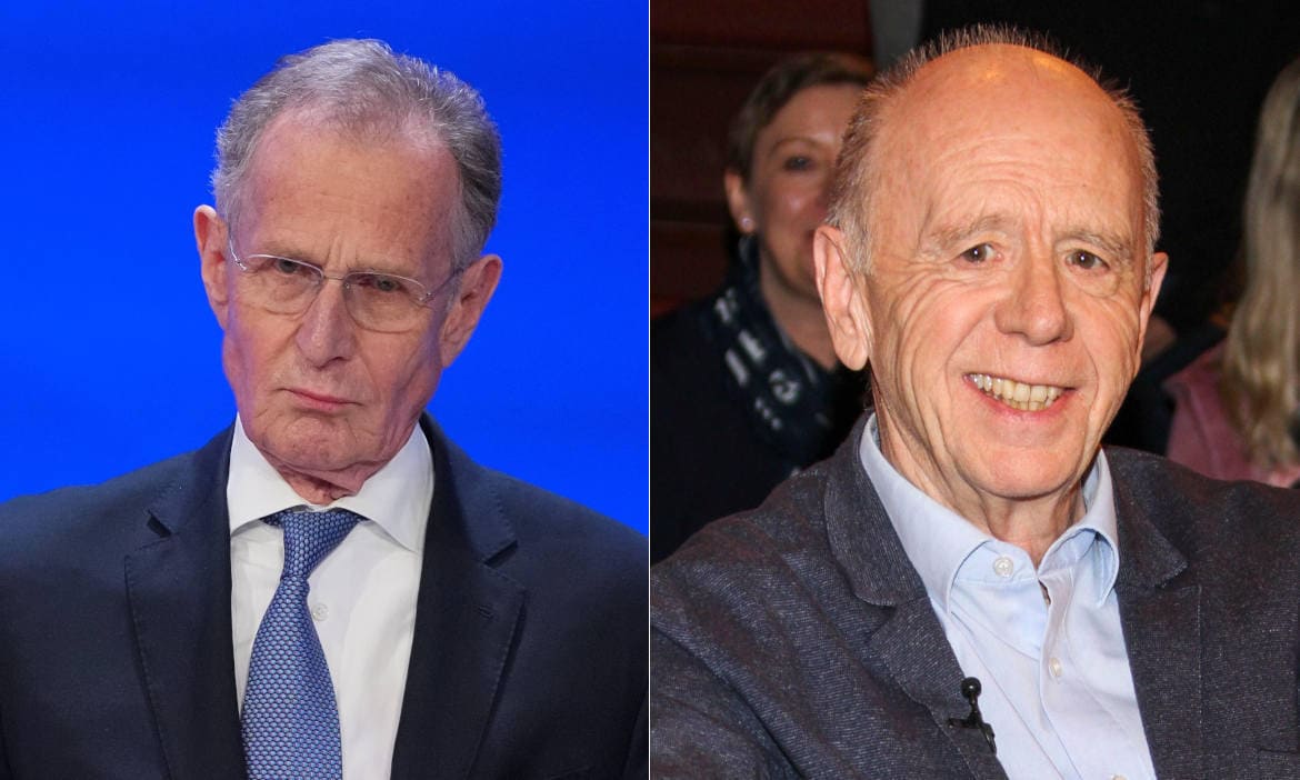 Namensgeber für Renten, Bert Rürup (links) und Walter Riester: Werden beide zusammengelegt?