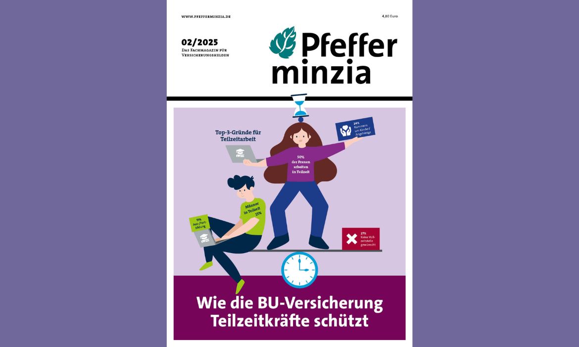 Das Cover der Pfefferminzia-Printausgabe 02/2025.