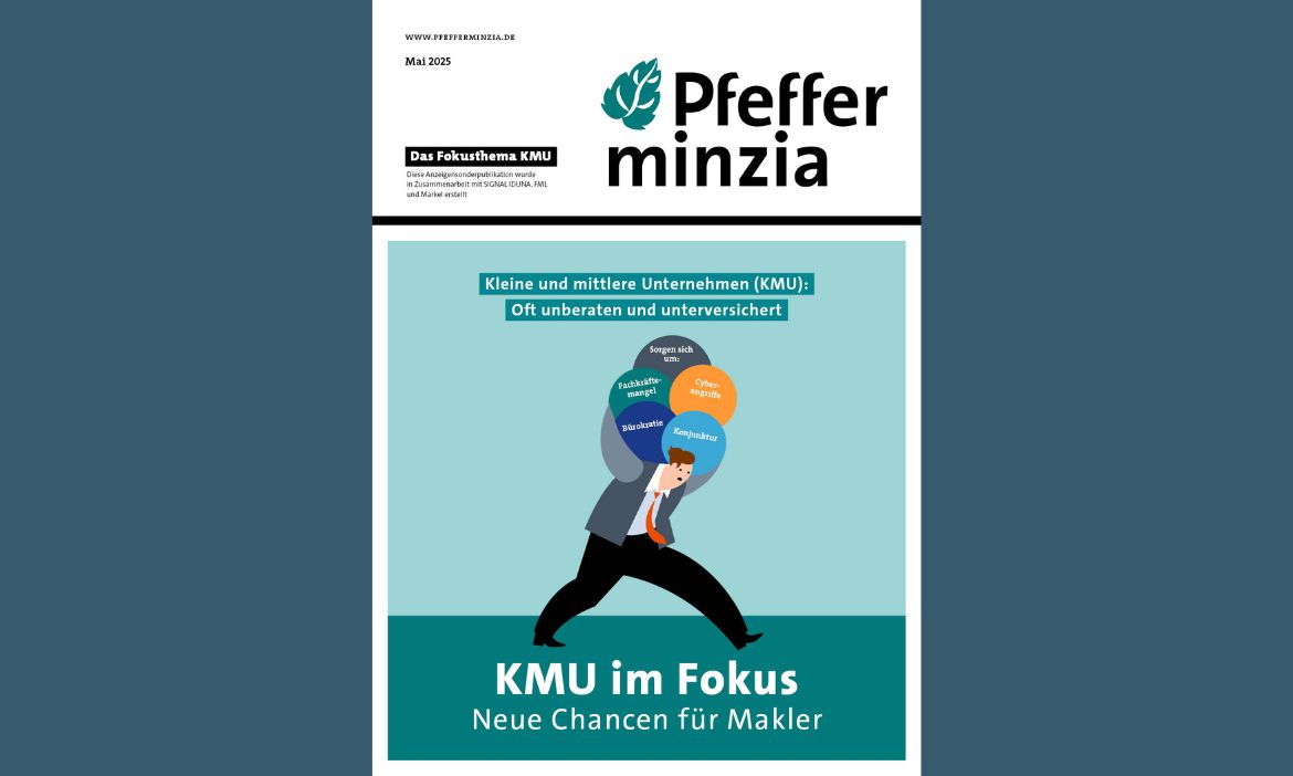 Das Cover unseres eMagazins KMU.