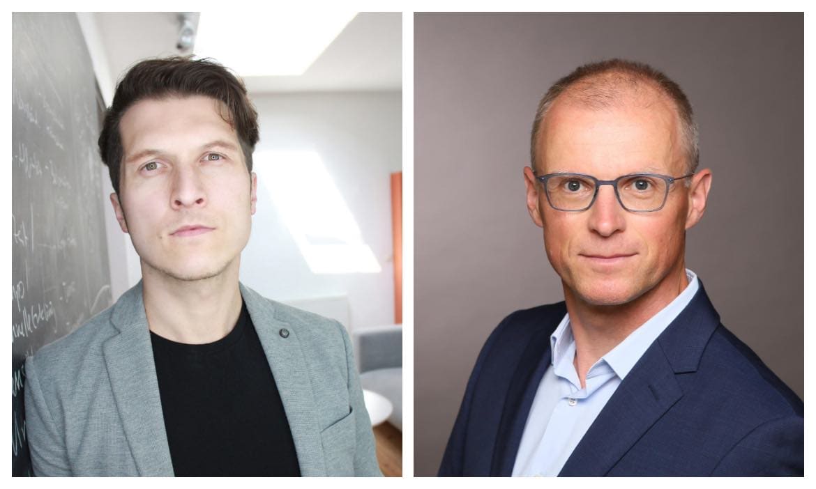 Artur Gawron (links) und Theodor Waber von der Digitalagentur Wert Eins.