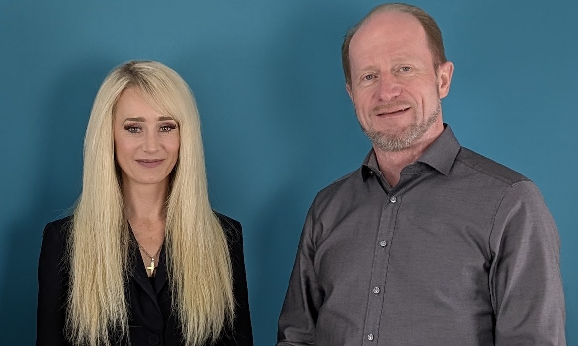 Vanessa Kirchner und Siegfried Isenberg von der IKK Classic.