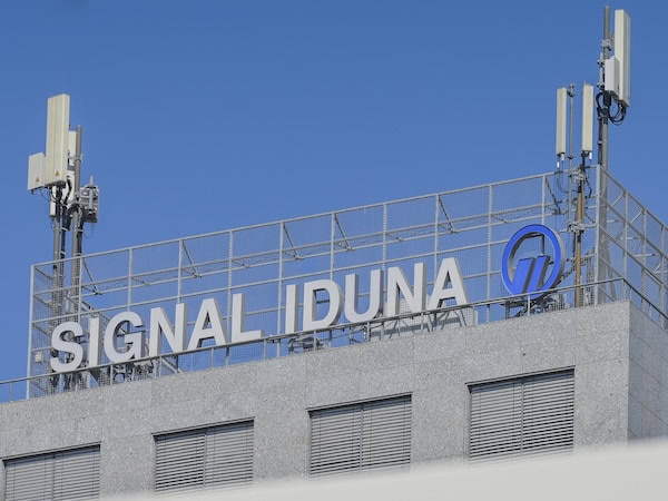 Gebäude mit Signal-Iduna-Schriftzug, Quelle: picture alliance / Joko | Joko