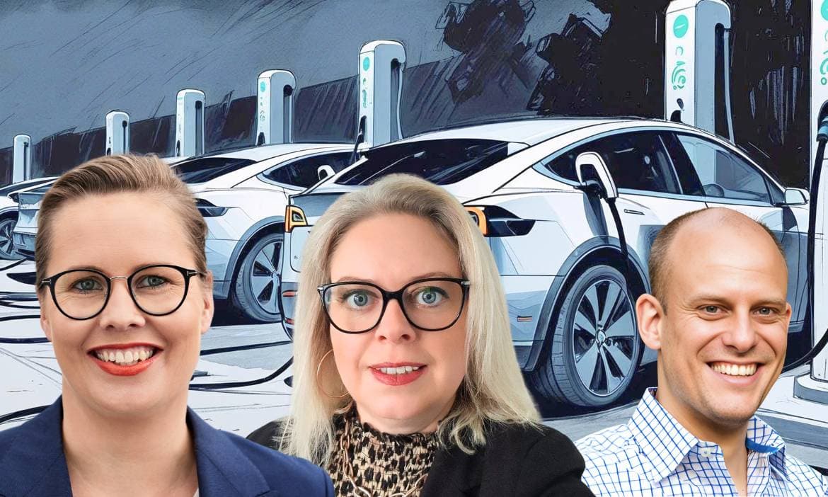 Kennen sich mit Flottenversicherung aus (v.l.n.r.): Laura Nauert (VHV), Steffi Senger (Allianz), Michael Wolf (R+V)