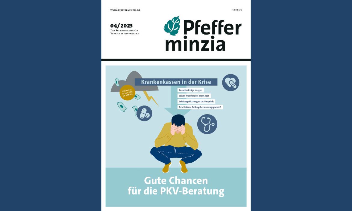 Das Cover der Pfefferminzia-Printausgabe 04/2025.