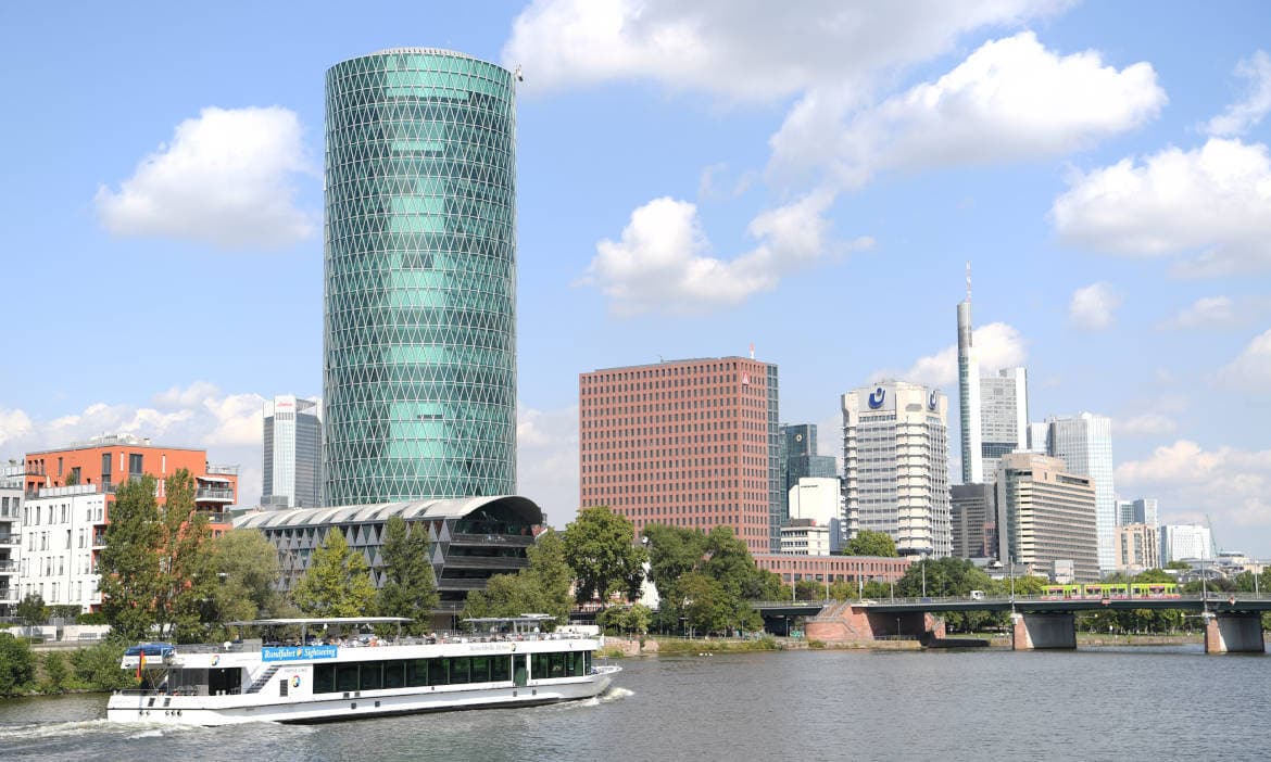 Sitz der Europäischen Aufsichtsbehörde für das Versicherungswesen und die betriebliche Altersversorgung (Eiopa) in Frankfurt am Main