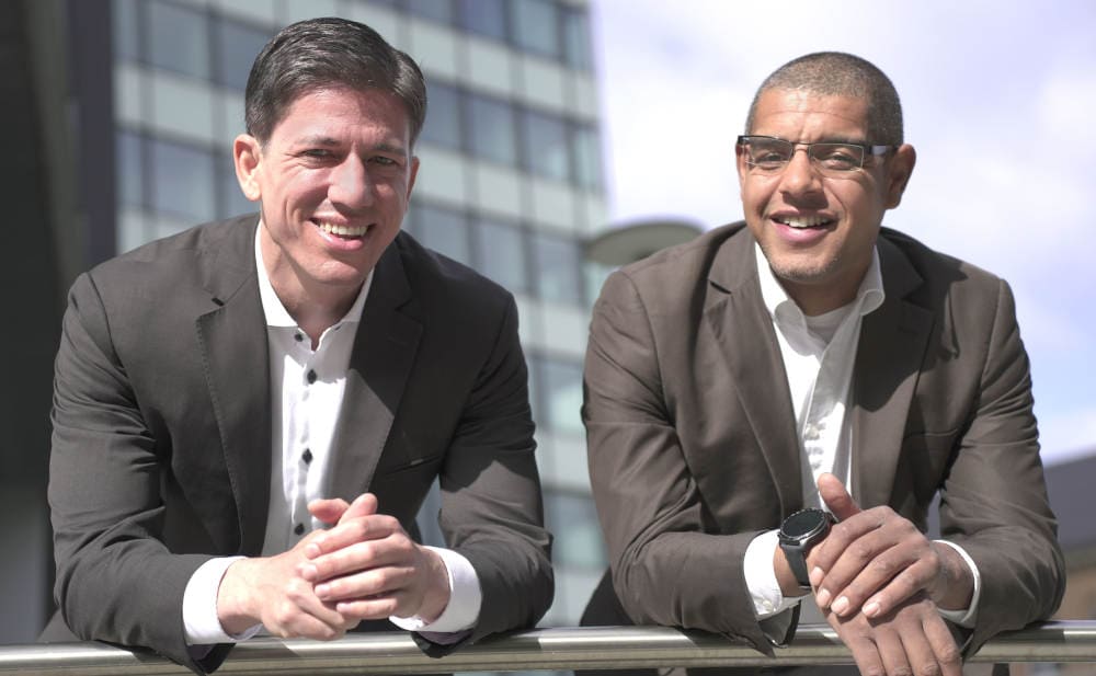 DEMV-Gründer Karsten Allesch (links) und Fabian Fritz