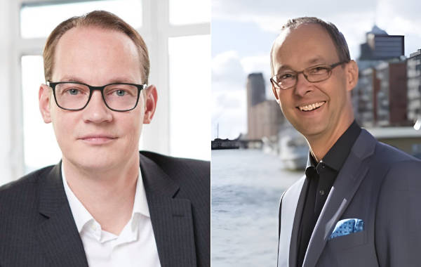 Thorben Schwarz (links, asseTS/pro Unternehmungsberatung) und Michael Schmitz (Phönix Institut für Vertriebsforschung)